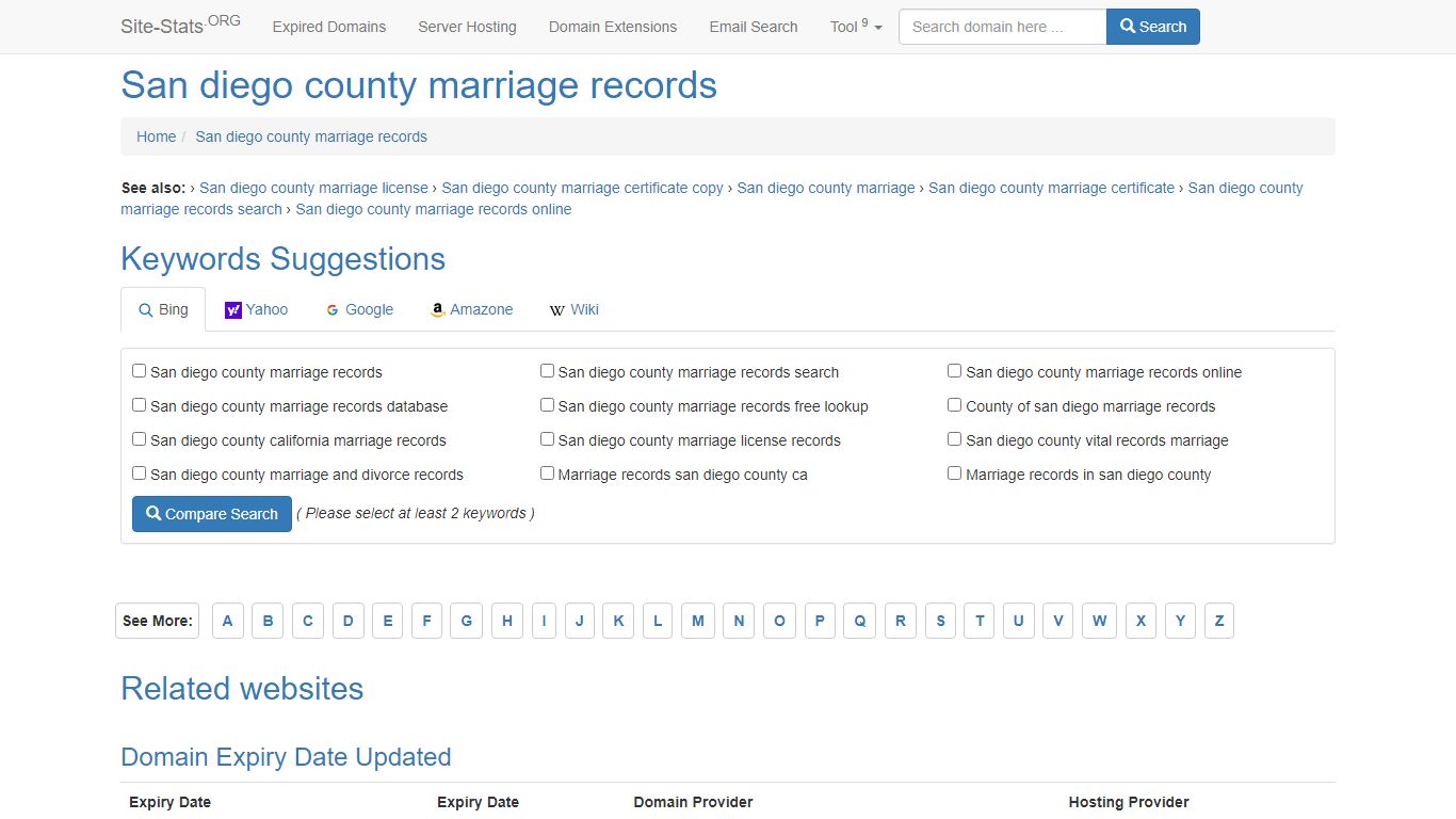 San diego county marriage records - site-stats.org